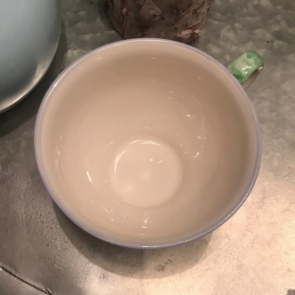Anthropologie Striped Mug
